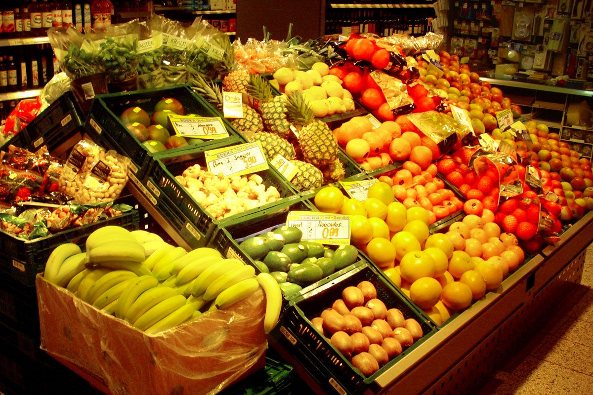 Obst im EDEKA Südstrand auf Föhr