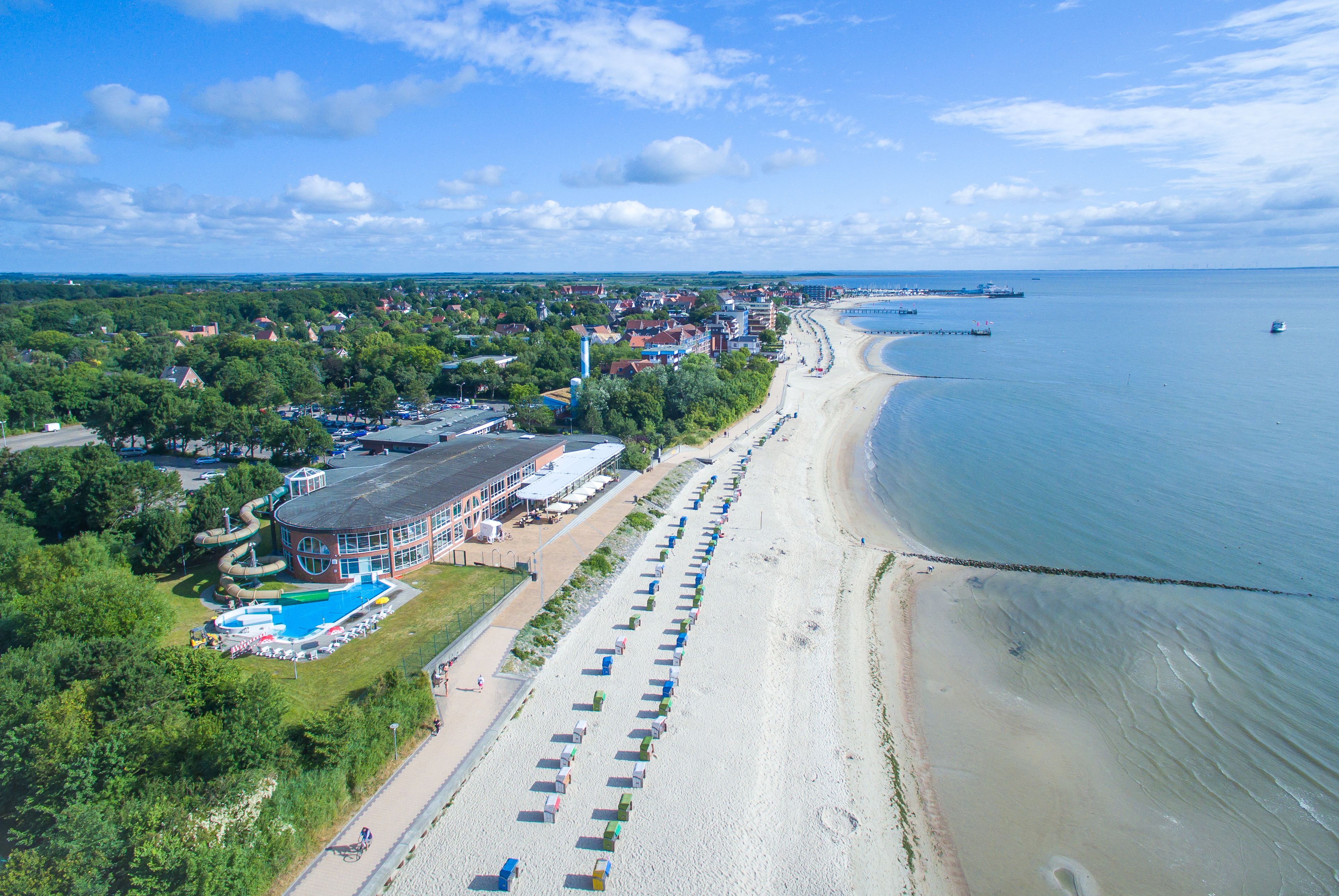 Wyk Strandpromenade am AQUAFÖHR